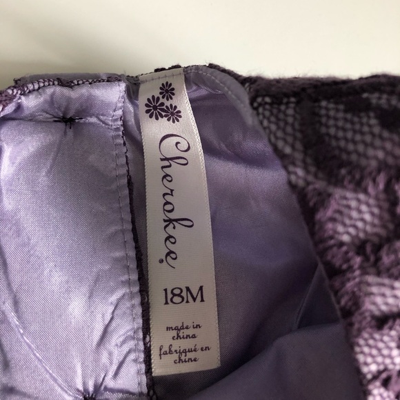 18M Girls: Purple Dress - Picture 3 of 5